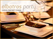 Albatros Party Service. Minőségi vendéglátás, rendezvénygasztronómia. Albatros Party Service. Minőségi vendéglátás, rendezvénygasztronómia.